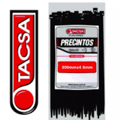 Precintos Negros 350mmx4.6mm