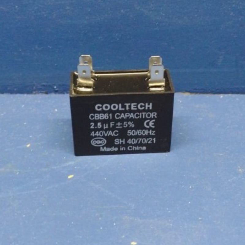 Capacitor Cuadrado 2.5 Mf