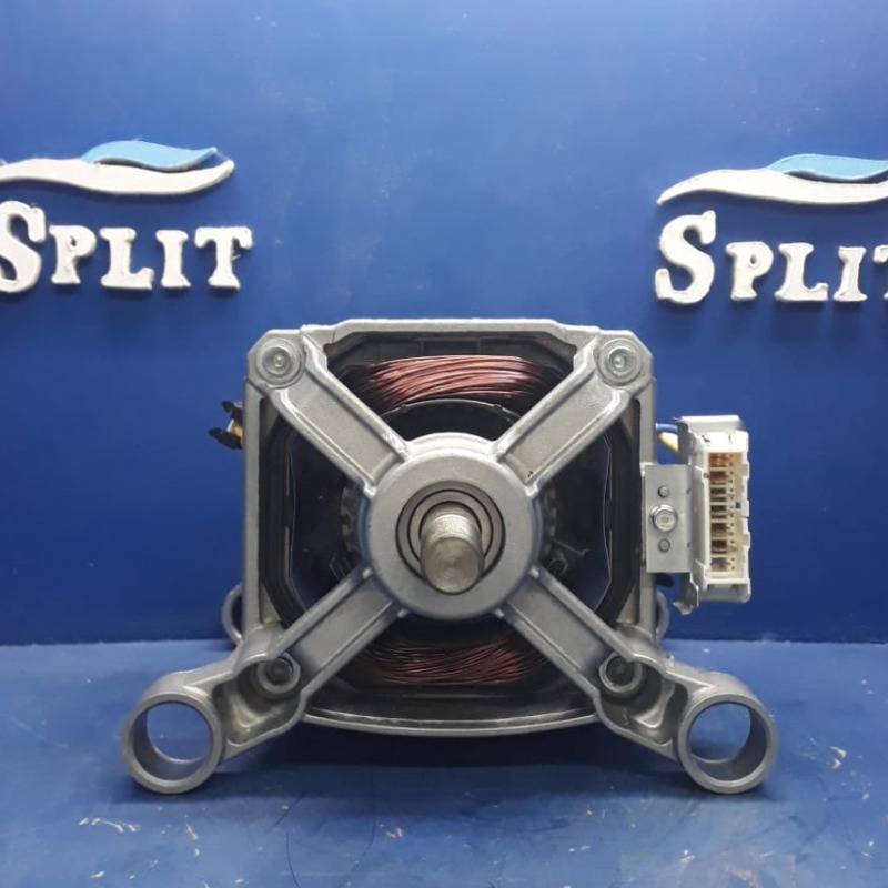 Motor Lavarropa Blue 6 Contacto 6265 Polea Eje 0075-6 