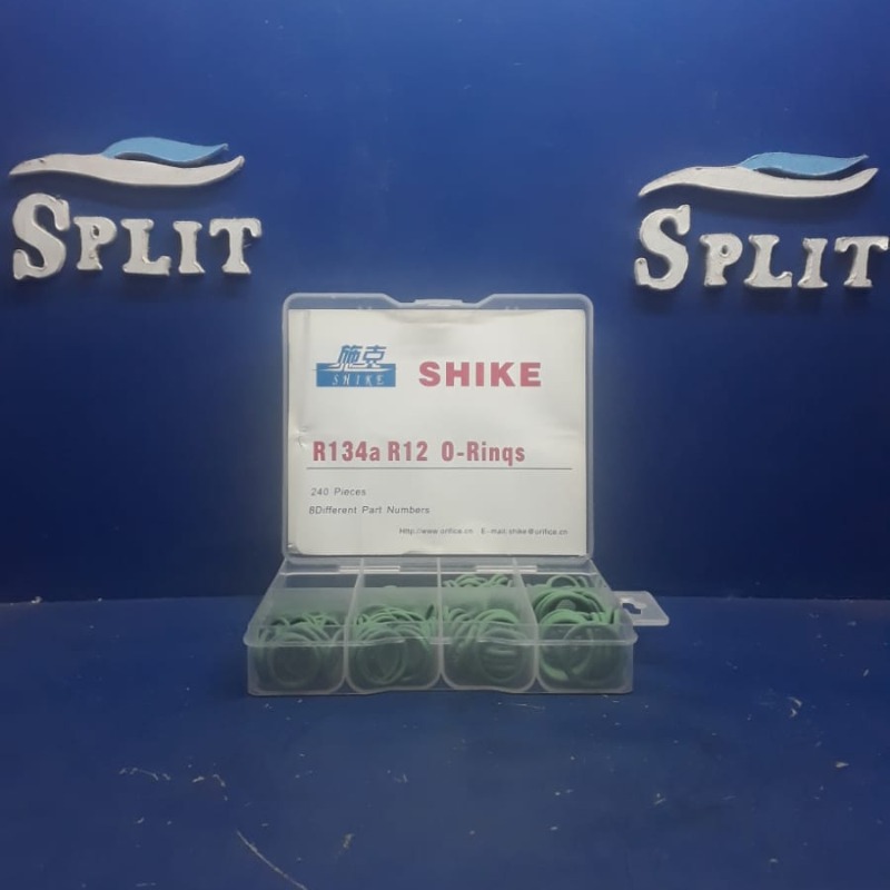 Shike Box Oring Automotor R134 240 Piezas Verdes
