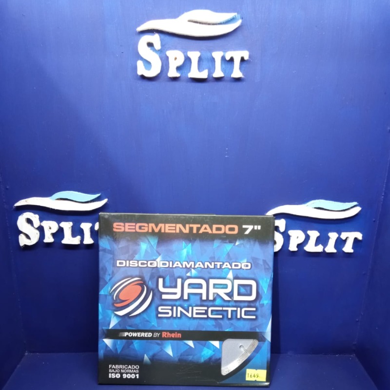 Disco Diamantado Segmentado Sg 7 180 Yard Sinectic 