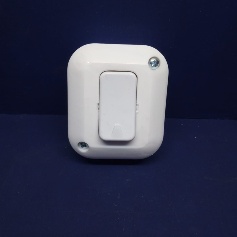 Interruptor Unipolar Blanco 