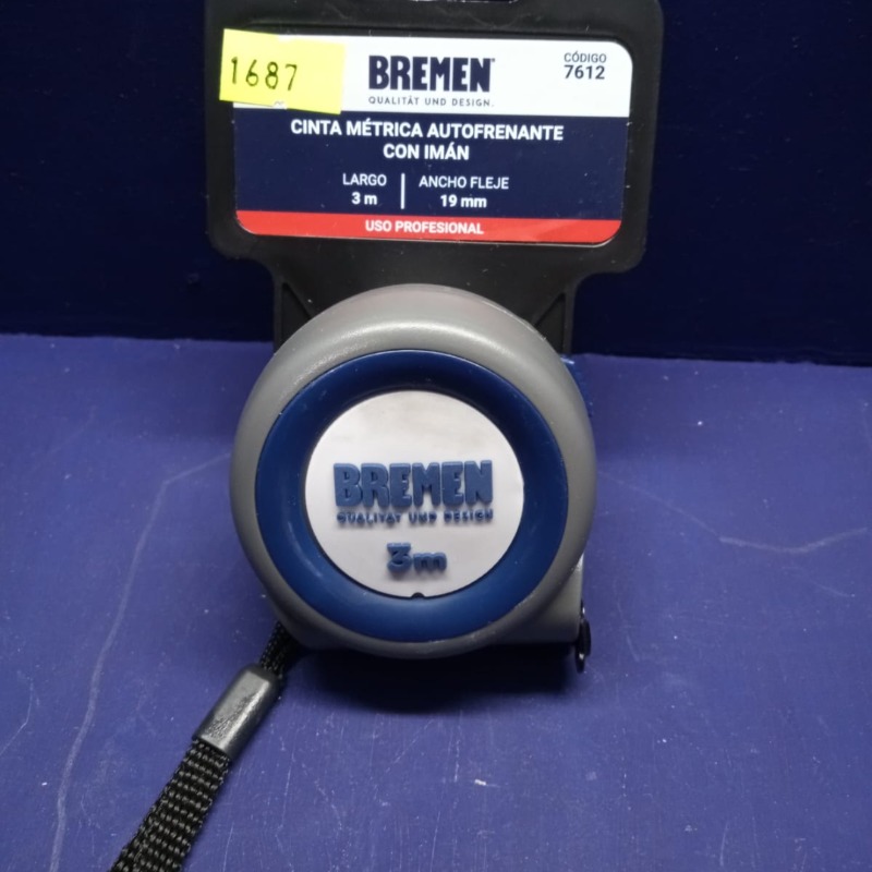Cinta Métrica Auto Frenante 3m X 19mm