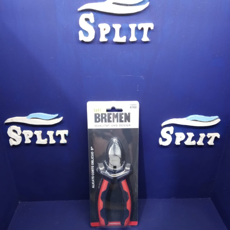 Alicate Corte Oblicuo Profesional 5 Cromo Bremen