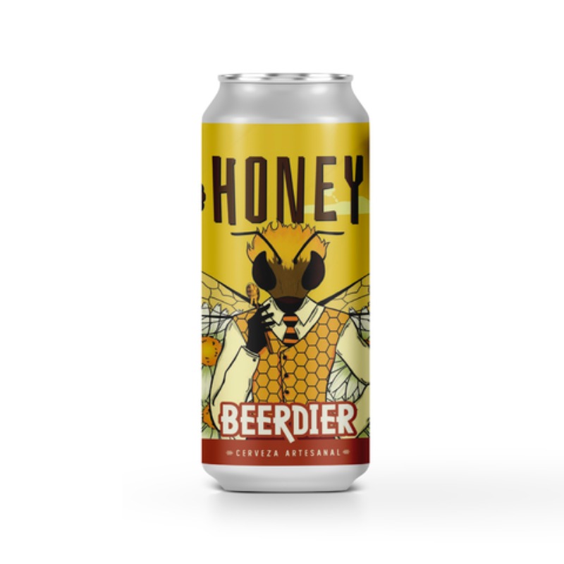 Lata Beerdier Honey