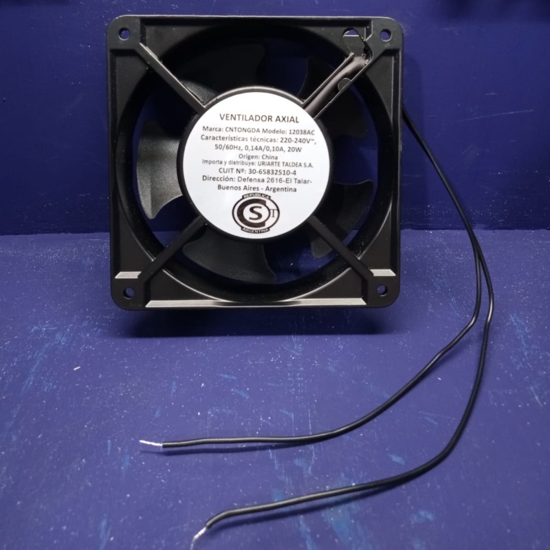 Forzador Axial 12x12x38 220 V