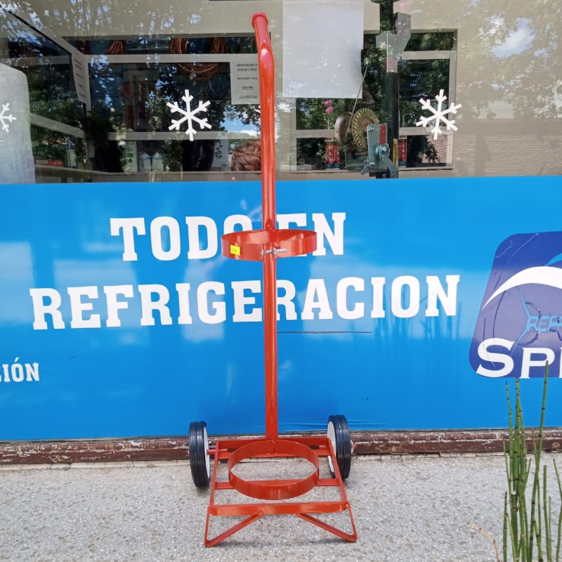 Carrito Para Tubo De Nitrógeno 1m