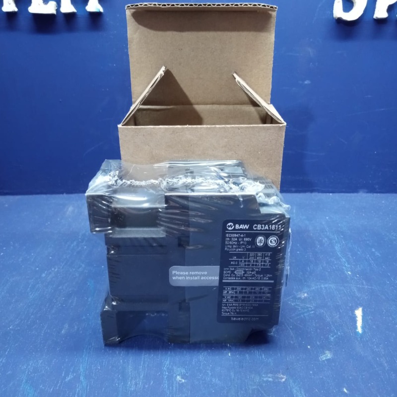Contactor  Tripolar 18w-ac3 220v Cb3a1211m7