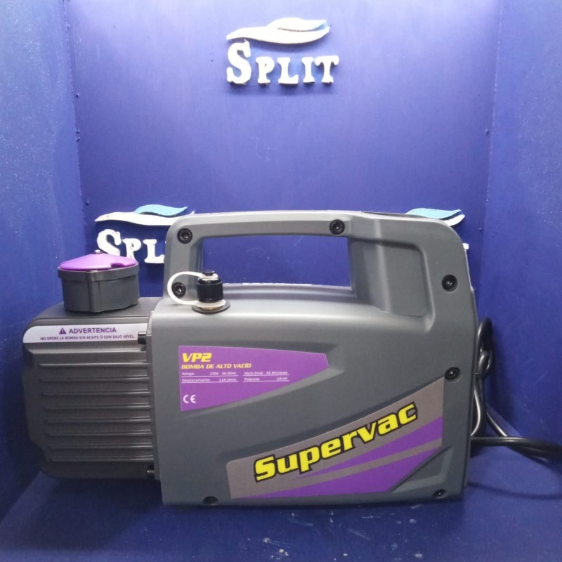 Bomba De Vacío Supervac Con Vacuómetro Vp2 (120 Lts) (dosivac)