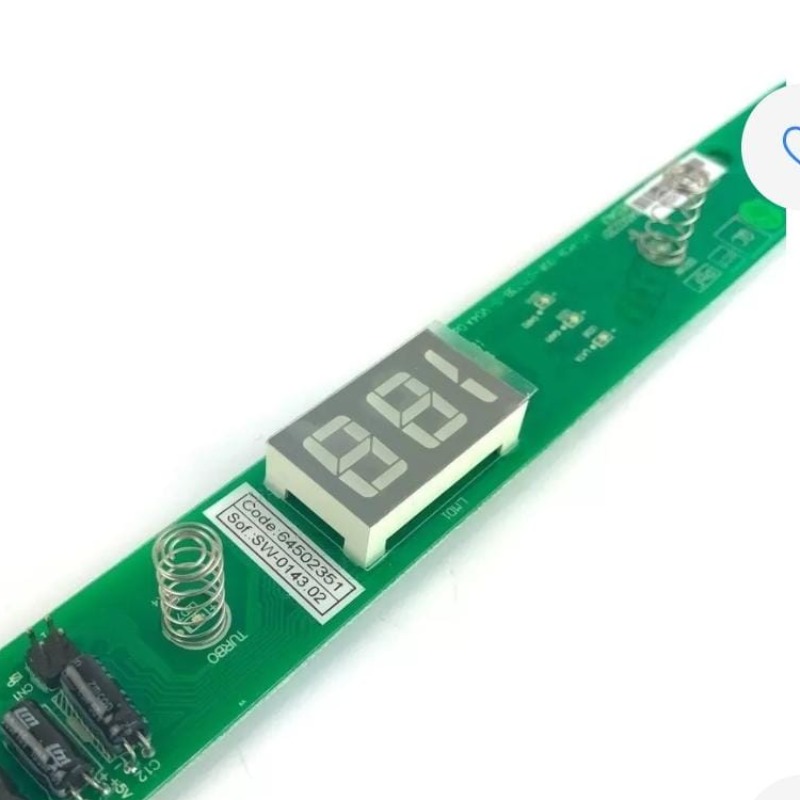 Placa Interfase Display Heladera Electrolux Dw50x