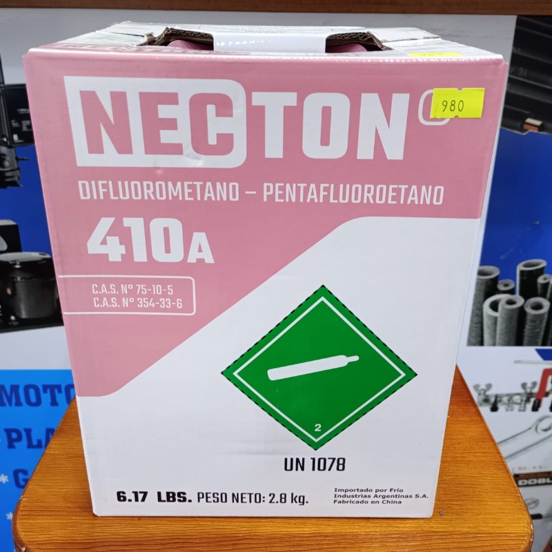 Garrafin R410 2.8kg Necton