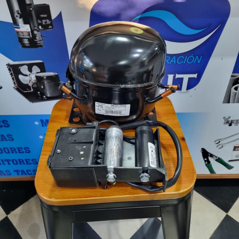 Motor 1hp R404 Heladera Comercial Media Temperatura
