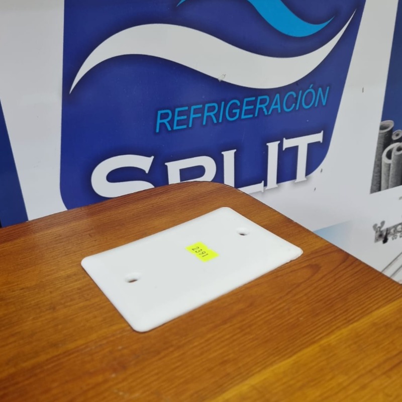 Tapa Ciega Rectangular 8x12 Electricidad