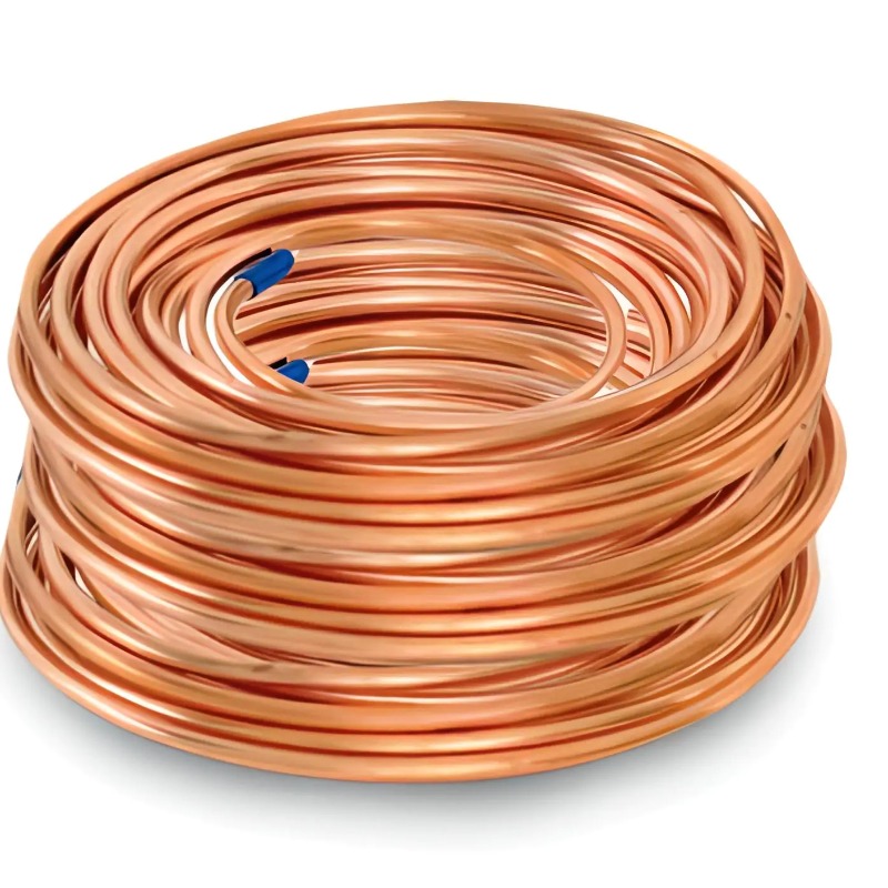 Caja Cobre 1/4 Mexicano Copper 20 Rollos