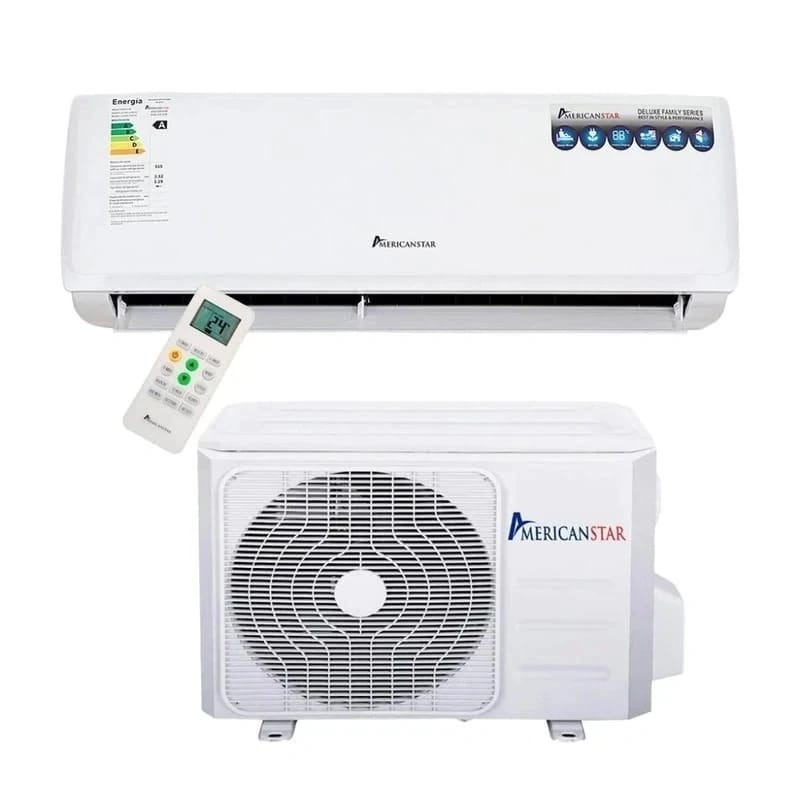 Aire Acondicionado 3500w On Off American Star Con Kit De InstalaciÓn