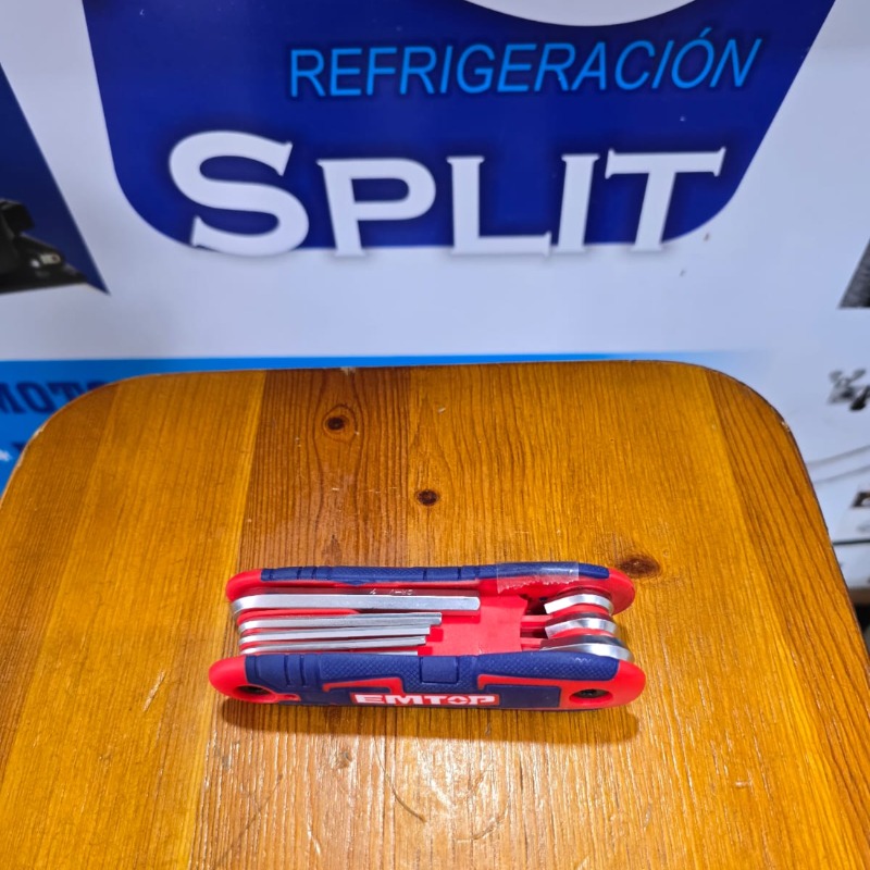 Juego De Llaves Allen MilimÉtricas Emtop