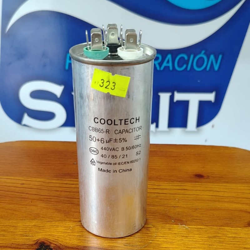 Capacitor Combinado 50+6 