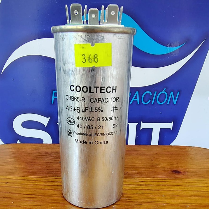 Capacitor Combinado 45+6