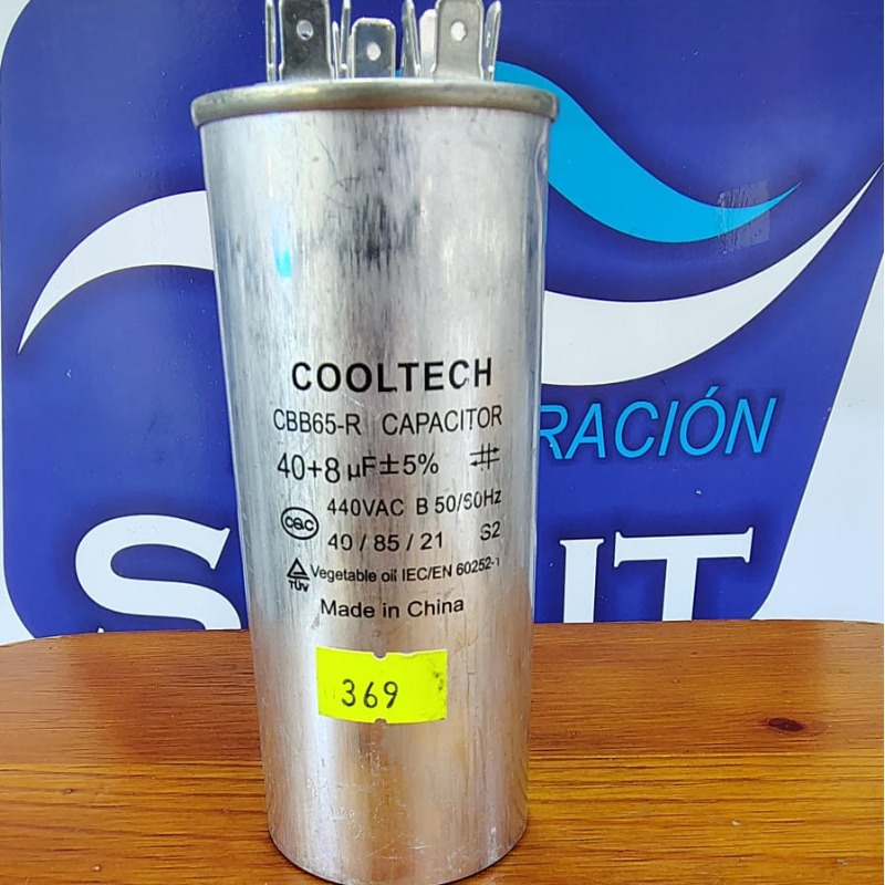 Capacitor Combinado 40+8
