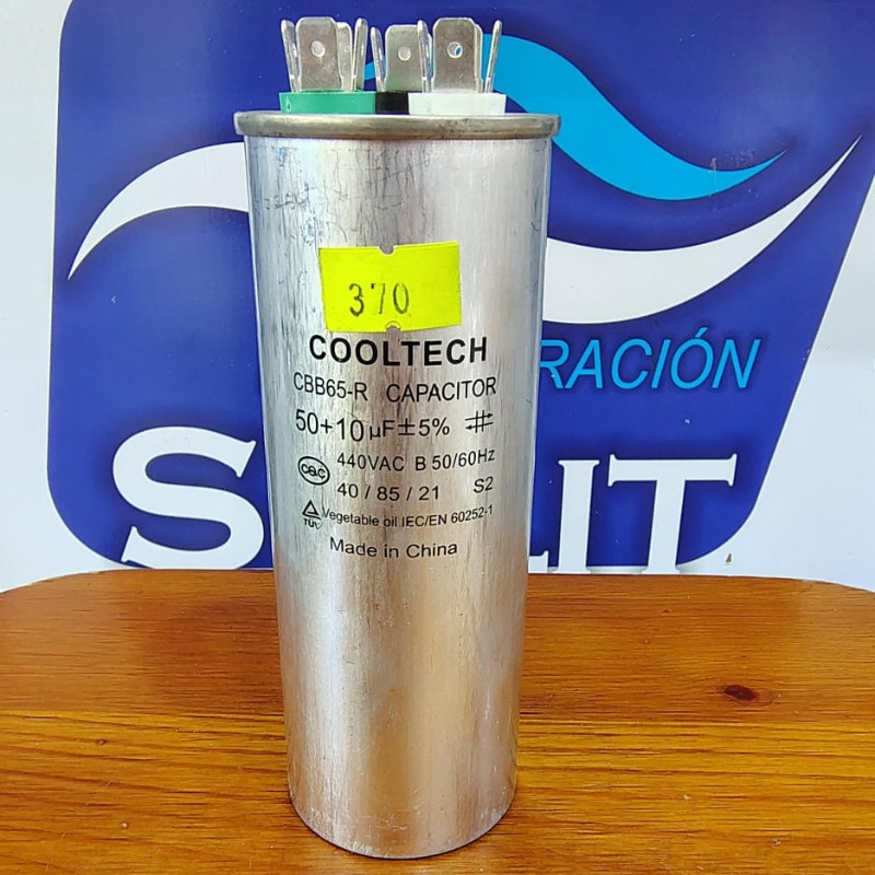 Capacitor Combinado 50+10