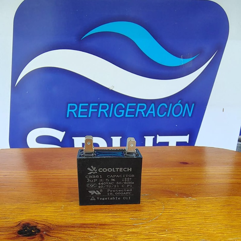 Capacitor Cuadrado 3  Mf