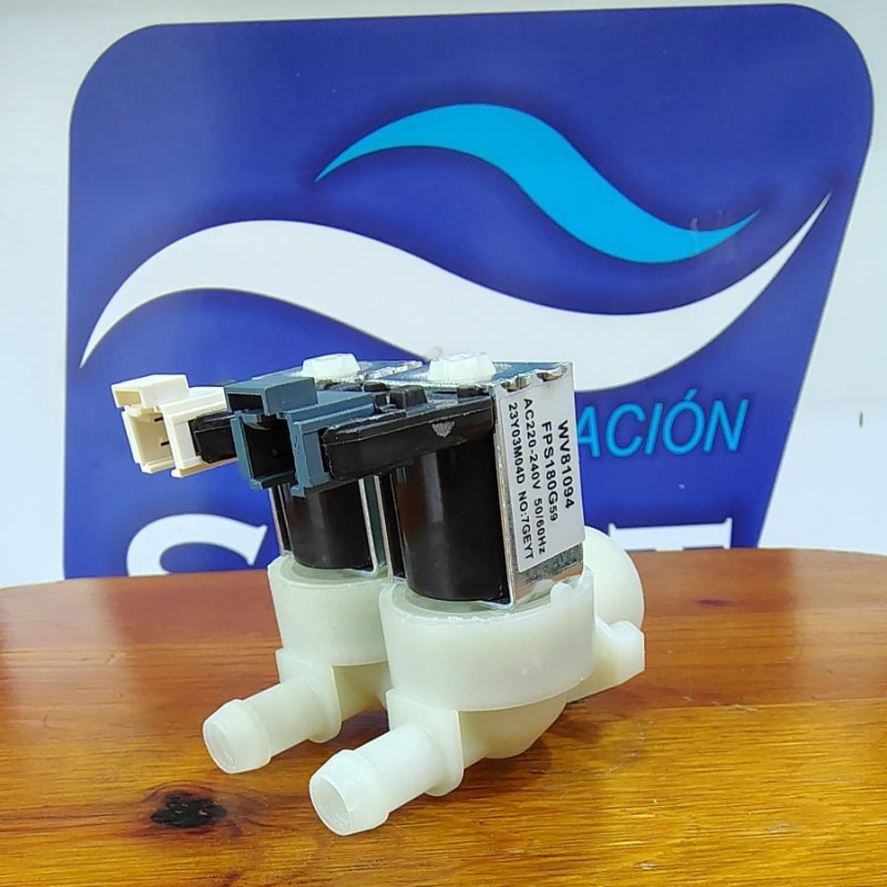 Electrovalvula 2 Vias 90 Con Ficha