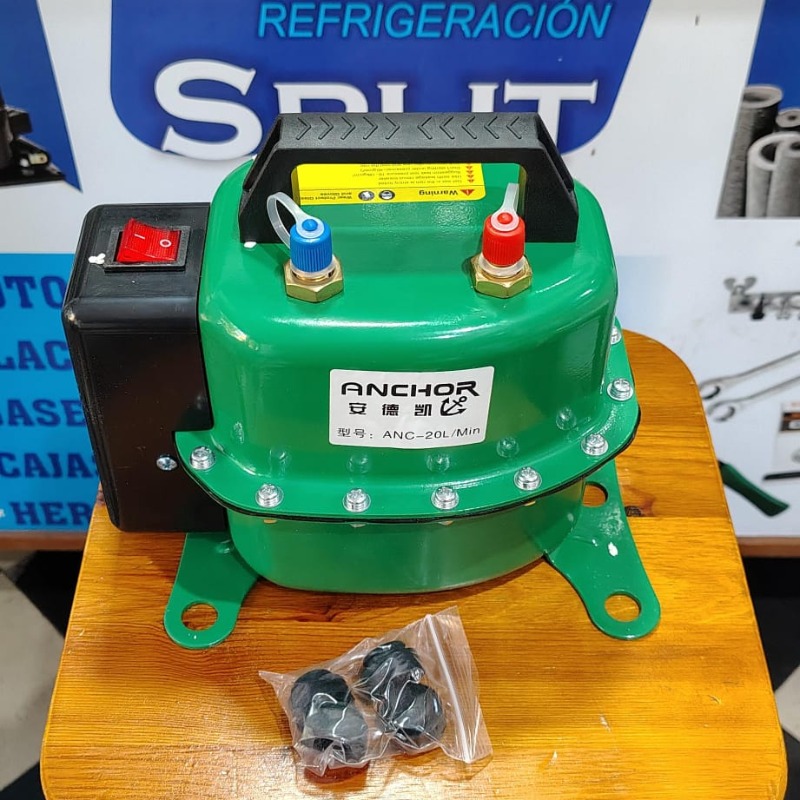 Bomba De VacÍo Y Presurizadora Verde 