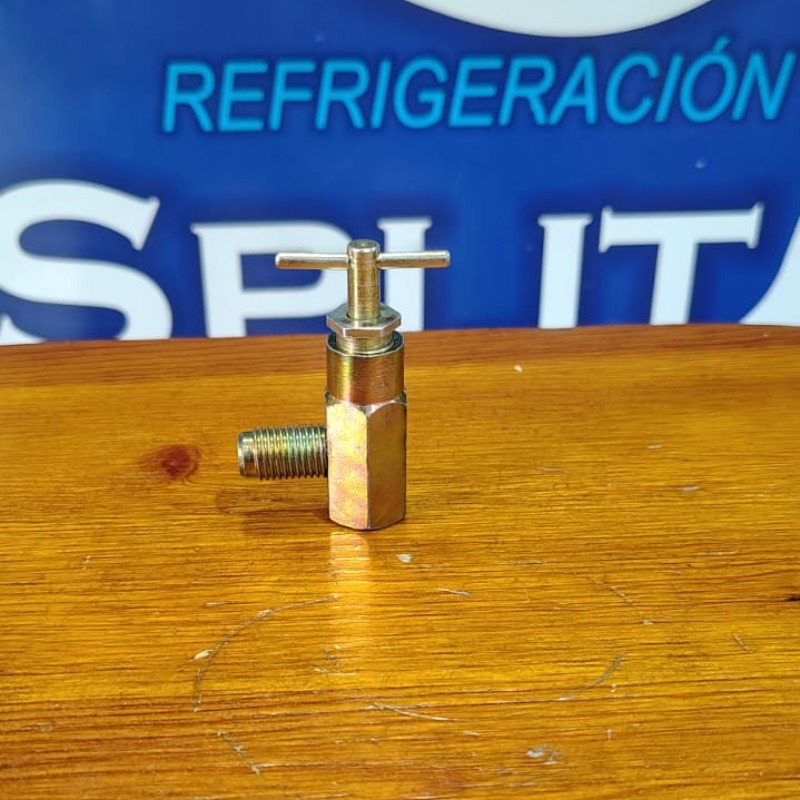 Valvula Para Lata De Gas Con Manija 
