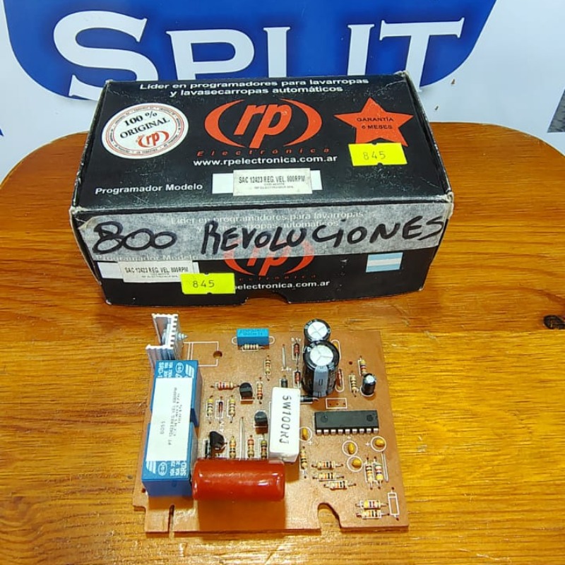 Placa Rp Longvie 12423 Rpm 800 403176