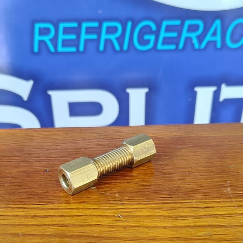 Conector 1/4 Para Evaporador De Heladera No Frost 
