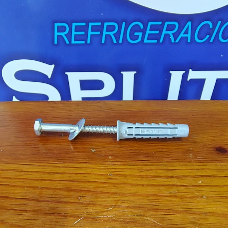 Juego Del 10 Tarugo, Tirafondo Y Arandela