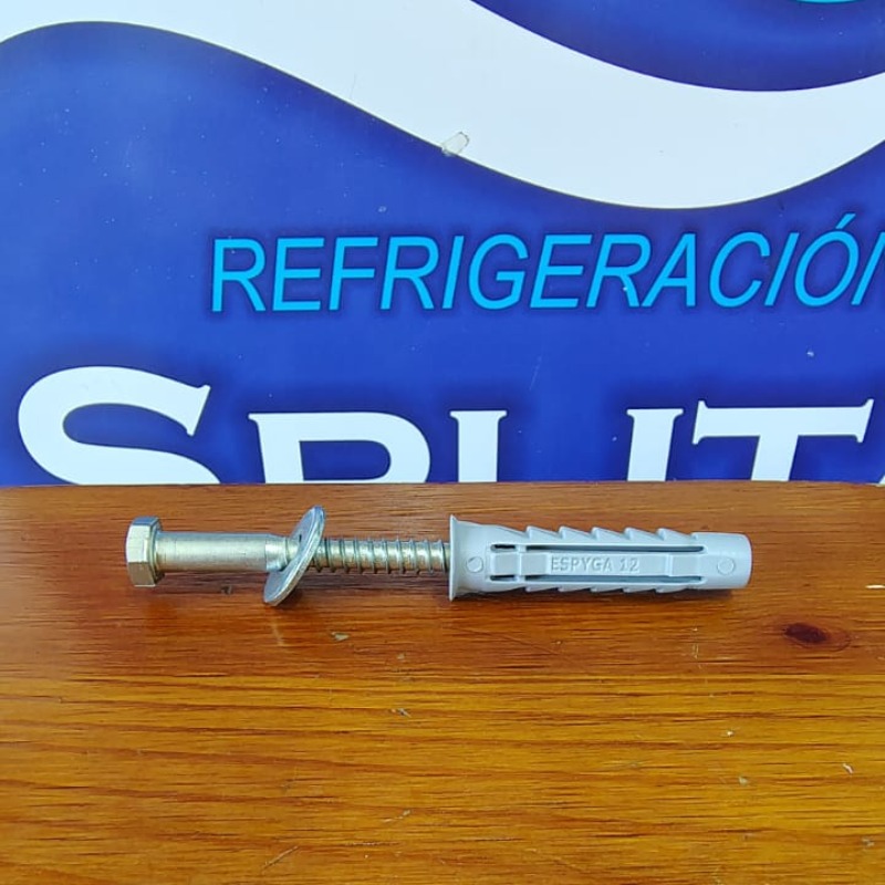Juego Del 12 Tarugo, Tirafondo Y Arandela