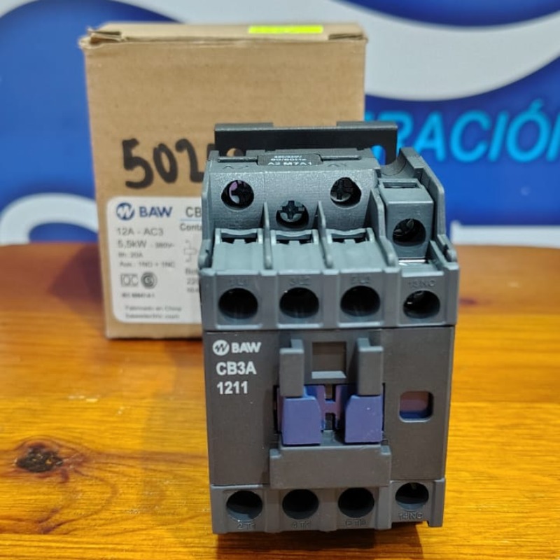 Contactor 12a 220v Baw