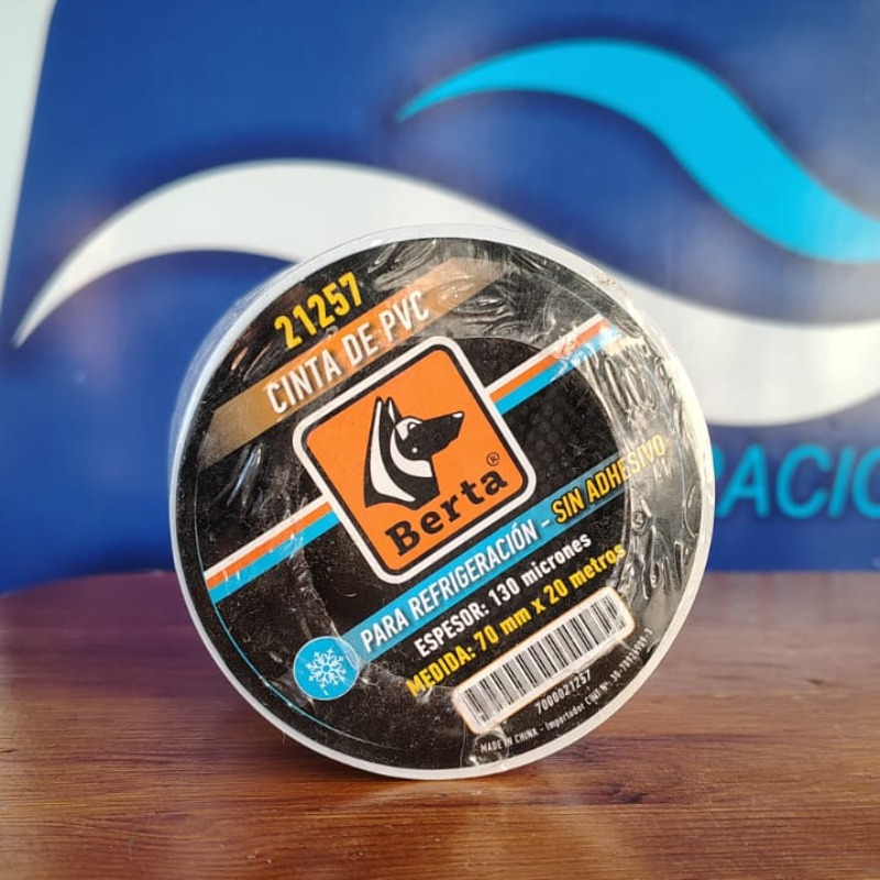 Cinta Para RefrigeraciÓn Pvc  Sin Adhesivo Berta