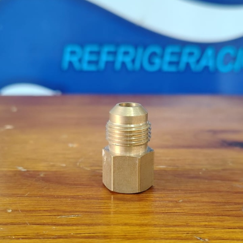 Reducción 3/8 Fh X 1/2 Fm Bronce