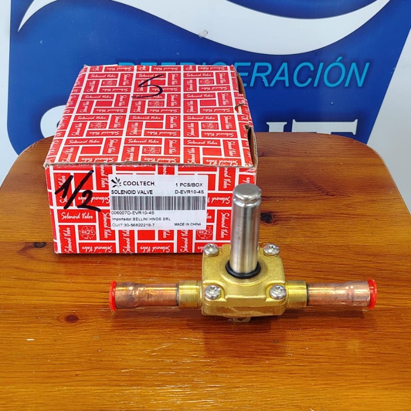 Valvula Solenoide 1/2 Soldar