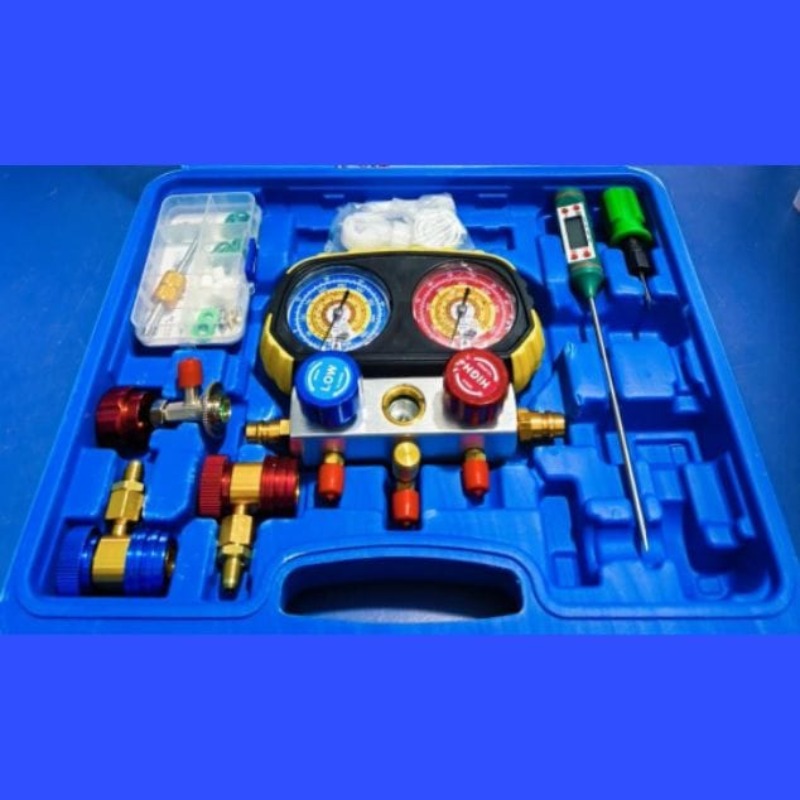 Manifold Hy-8a09dual Con Herramientas