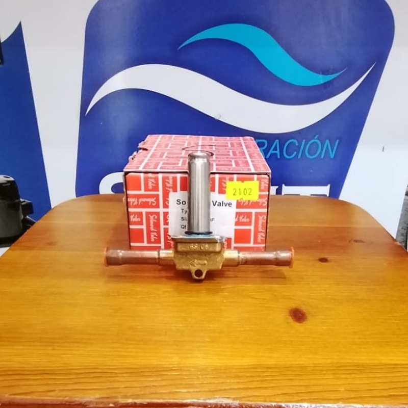Valvula Solenoide 3/8 Soldar