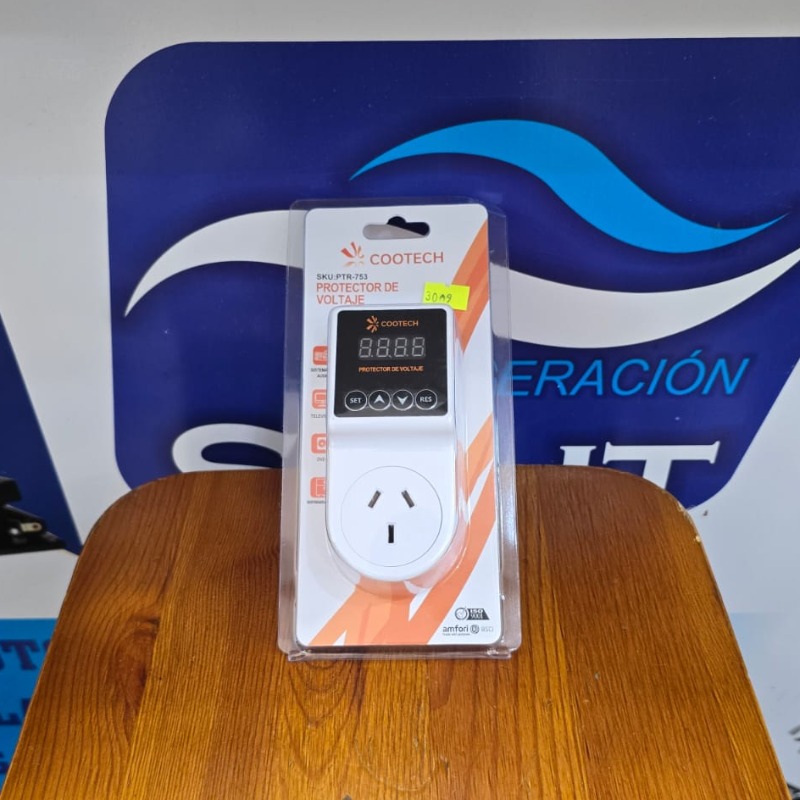 Protector De TensiÓn Digital 10a 150-280v Cooltech