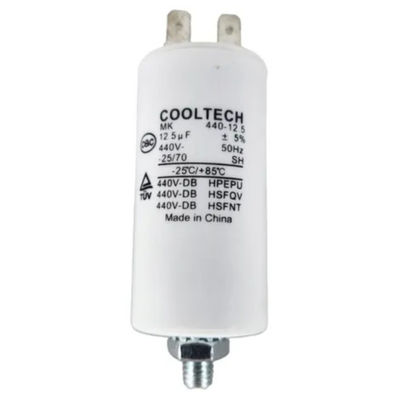 Capacitor 12mf Con Tornillo