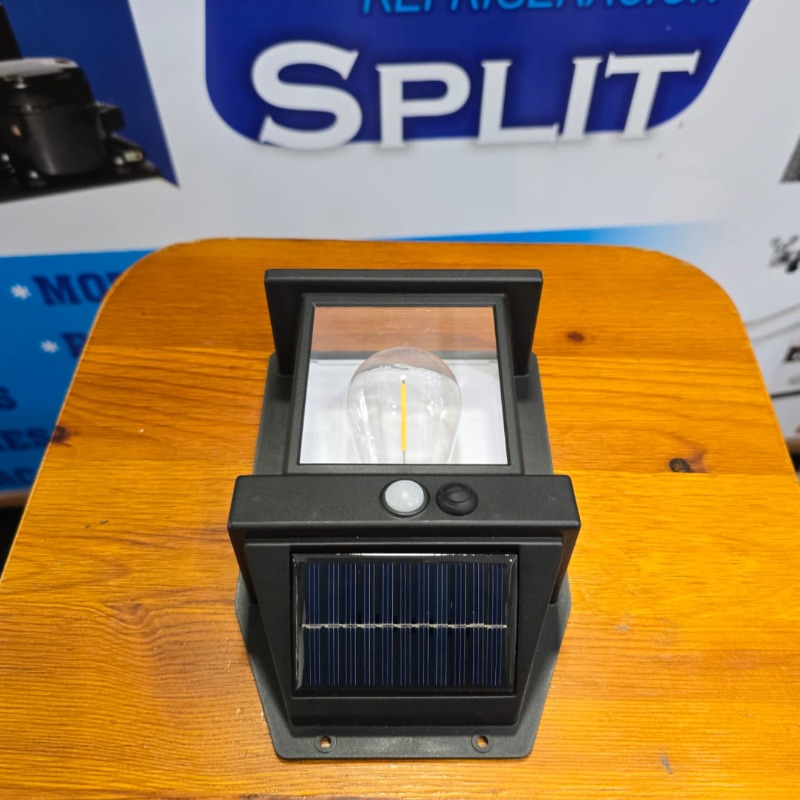 Aplique Solar Pared Y Foco