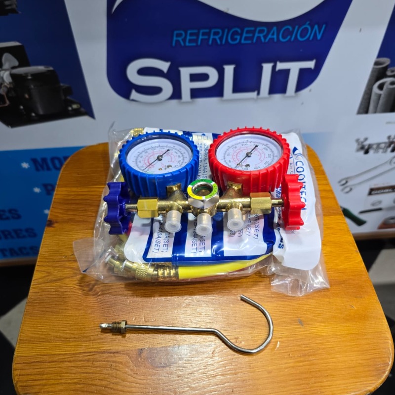 Manifold Anti Shock R22 R12 Con Visor