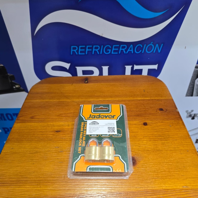 Kit Candado X 2 20mm Jadever