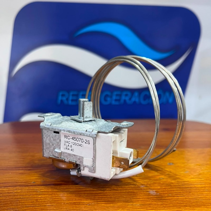 Termostato Cooltech Rc 45070-2s Heladera Exibidora 1.20 Capilar 